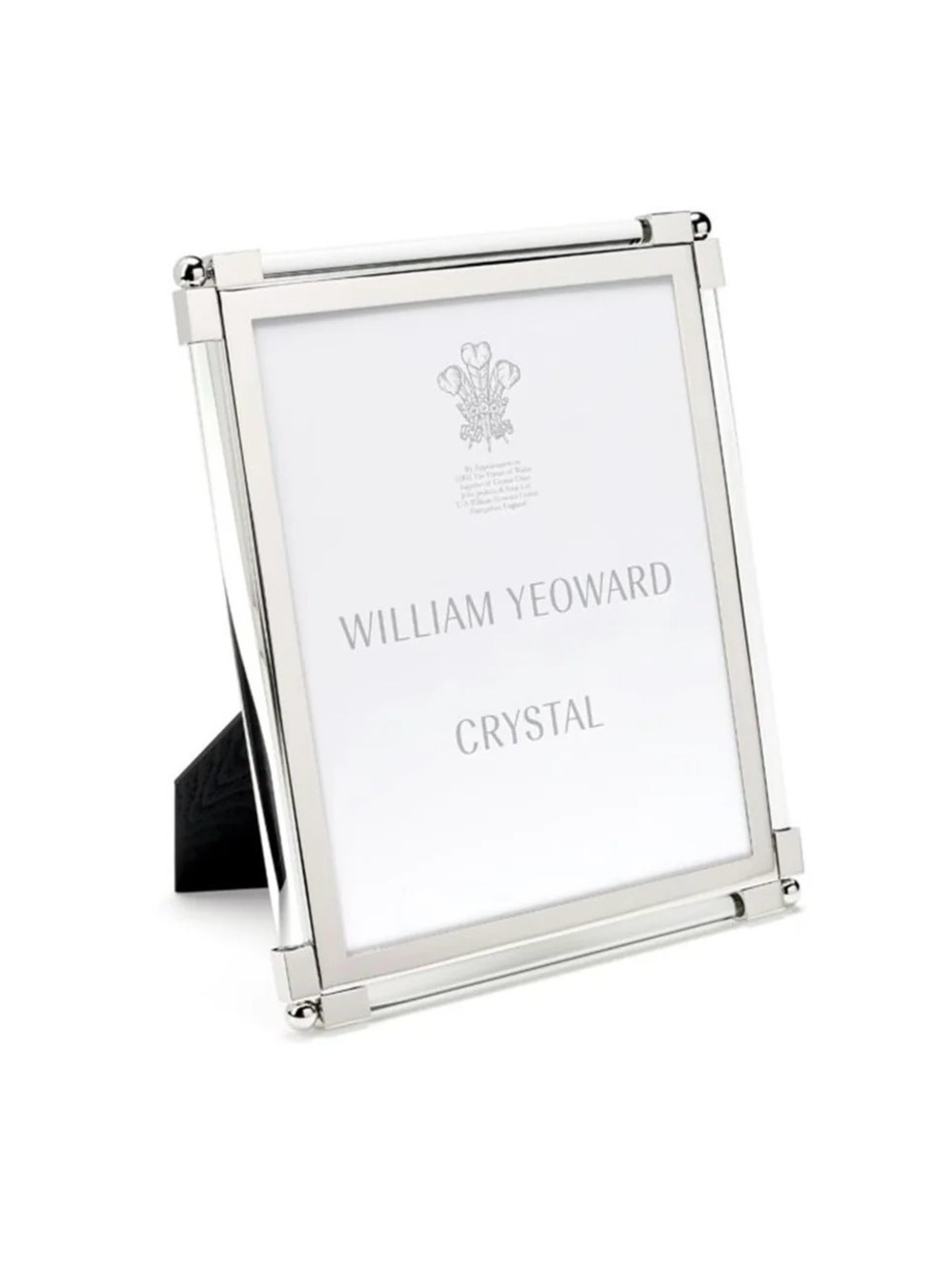 NWT Stiffel Crystal 8x10 Fiona Etched Crystal Frame with Original Box
